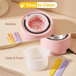 Bol de remplacement en silicone antiadhésif réutilisable pour chauffe-cire, anti-débordement, à large ouverture, facile à nettoyer, pour la fusion de cire dure en grains - Product Image 1