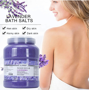 Sel de Bain Exfoliant 5KG au Sucre, Café & Lavande – Nettoyage en Profondeur, Adoucissant pour le Visage, le Corps et les Pieds - Product Image 2