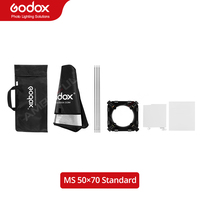 Godox Softbox 20x27 inci (50x70cm) dengan Honeycomb Grid Universal Mount untuk K-150A K-180A E250 E300 250SDI 300SDI Studio Flash Strobe