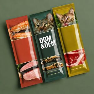 Friandises humides pour chat au thon, <span class=keywords><strong>poulet</strong></span> et saumon - Product Image 4