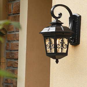 Lampes de jardin étanches extérieures de haute qualité applique murale en aluminium pour voie allée pelouse route-lumière LED à énergie solaire - Product Image 6