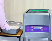 Industriële elektrische roestvrijstalen centrifugaalpolijstmachine, 10L capaciteit, 550W, voor restaurants, hotels en levensmiddelenwinkels