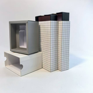 Tùy Chỉnh Bán Buôn Thời Trang Sang Trọng Giấy In Ngăn Kéo Bao Bì Đồ Trang Sức Hộp Quà Tặng Trượt Ngăn Kéo Hộp Quà Tặng Bao Bì Cho Nước Hoa - Product Image 1