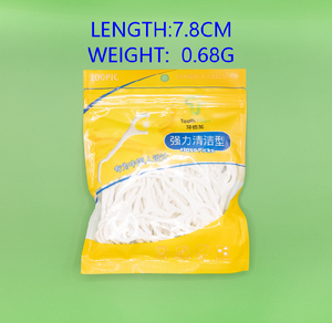 Pacchetto personalizzato di raccolta del filo interdentale da 100 pz/borsa - Product Image 4