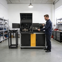 Nouvelle machine automatique chinoise de cintrage de lettres pour enseignes néon, CNC, pour lettres en acier inoxydable/aluminium, avec ajustement