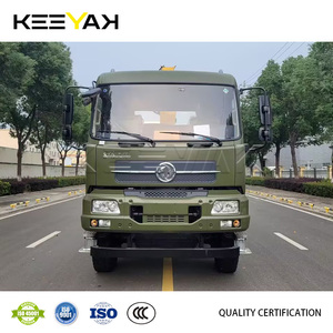 Camión <span class=keywords><strong>de</strong></span> Carga Pesada DONGFENG 6x6 con Grúa Telescópica <span class=keywords><strong>de</strong></span> 260HP y Pluma Telescópica con Capacidad <span class=keywords><strong>de</strong></span> 20 Toneladas, Personalizable <span class=keywords><strong>de</strong></span> Fábrica - Product Image 2