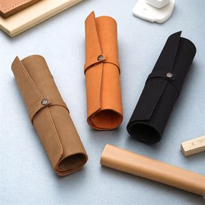 Custom logo Travel <b>Watch</b> Pouch Durable Business Bag Capacity <b>Watch</b> Storage Bag Soft PU Leather <b>Watch</b> Rolls - Product Image 3