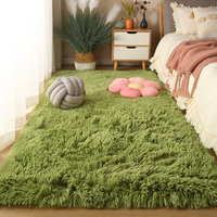 Tapis de lit de luxe de Style moderne nordique tapis de vestiaire rembourré en Polyester épaissi pour un usage domestique dans le salon chambre