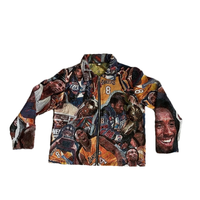 Veste en tapisserie personnalisée pour hommes avec capuche Pull tissé de dessin animé et short Vente en gros de vêtements de sport Service OEM disponible