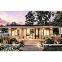 Deepblue Smarthouse Nouvelle Maison Pliable Élégante Modulaire Australienne Maisons Préfabriquées Machine de Charpente en Acier Léger