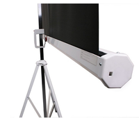 Écran de projecteur à trépied avec support de 60 70 80 100 120 150, équipement de bureau, pour salle de réunion, salle de cinéma à domicile et en plein air