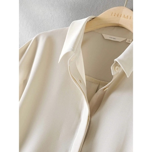 Women's Summer Short Sleeve Shirt Straight Leg <b>Pants</b> Satin Casual <b>Pants</b> 2 Piece Set Fashion - Product Image 3