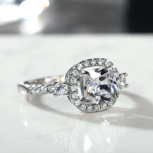 Anello Quadrato Traforato Stile Ufficio per Donne, Minimalista, per Uso Quotidiano e Feste, Accessorio Gioiello - Product Image 6