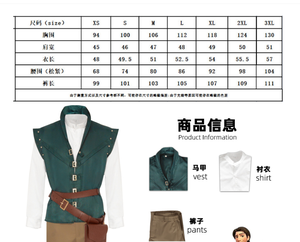 Conjunto <span class=keywords><strong>de</strong></span> Disfraces <span class=keywords><strong>de</strong></span> Halloween para Adultos, Disfraz <span class=keywords><strong>de</strong></span> <span class=keywords><strong>Rapunzel</strong></span> para <span class=keywords><strong>Mujer</strong></span>, Disfraz <span class=keywords><strong>de</strong></span> Flynn Rider para Hombre, Inspirado en Películas <span class=keywords><strong>de</strong></span> Televisión y Anime, Disfraz Completo para Juego <span class=keywords><strong>de</strong></span> Roles - Product Image 6