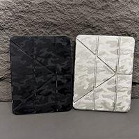 Étui pour tablette 3+Y pour iPad 6 7 8 9 10e 11e génération 10,2 10,9 11 pouces Étui Air Pro Mini 3 4 5 2025 A16 Housse camouflage