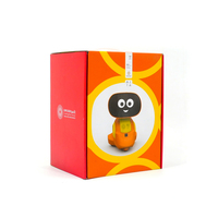 Boîte cadeau personnalisée avec poignée, boîte d'emballage pour friandises de Noël et d'Halloween