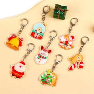 Pendentifs créatifs personnalisés, cadeaux de Noël, porte-clés de dessins animés, décorations pour sacs d'école - Product Image 4