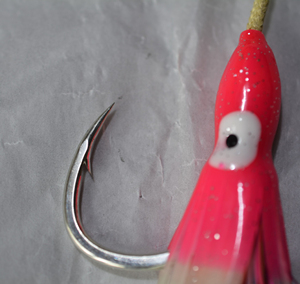 Mới OEM dòng mực Hỗ trợ móc 1/0 5/0 hỗn hợp màu Mylar phản xạ Bionic bạch tuộc mực váy đôi giàn Hỗ trợ móc - Product Image 5