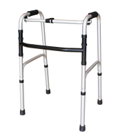Déambulateur pour personnes âgées, âgés, adultes ou handicapés, en aluminium, léger, pliable