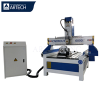 Machine de fabrication de portes en bois 4 axes, routeur Cnc 6090 au meilleur prix