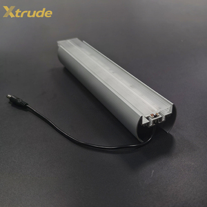 40mm Width Extruded Linear <strong>Lens</strong> with Aluminum Profile in Set Pmma Material Length Cuttable for Smd 2835 3030 3535 Led Lamp - Product Image 2