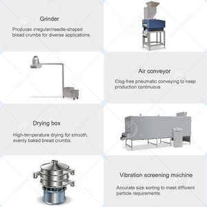 Machine extrudeuse <span class=keywords><strong>de</strong></span> morceaux <span class=keywords><strong>de</strong></span> <span class=keywords><strong>pain</strong></span> entièrement automatique ORME / Ligne <span class=keywords><strong>de</strong></span> production industrielle <span class=keywords><strong>de</strong></span> morceaux <span class=keywords><strong>de</strong></span> <span class=keywords><strong>pain</strong></span> croustillants - Product Image 6