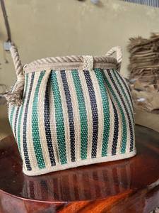 Durable High Quality Cotton Rope Cord <b>Woven</b> Linen Home Office <b>Storage</b> <b>Basket</b> for Daily Use - Product Image 2