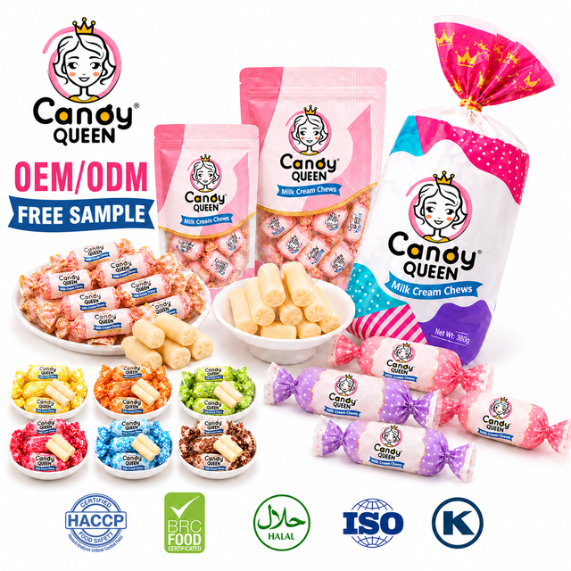 Wholesale Classics Creamy Chewy Milk Candy Individually Wrapped Soft Toffee Sweets OEM Private Label for Importers & Supermarket