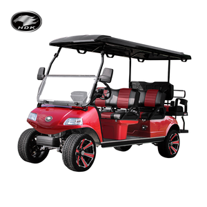 <span class=keywords><strong>Voiture</strong></span> électrique HDK EVOLUTION 6 sièges roue 48V batterie au lithium voiturette de golf électrique à vendre - Product Image 1