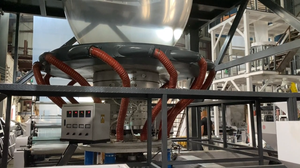 Ligne de production de film soufflé industriel à largeur de couche personnalisée Xinye, CE ISO9001, <span class=keywords><strong>coextrusion</strong></span> automatique - Product Image 4