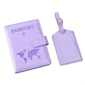 Genuine Full Grain Leather Bifold Passport <b>Wallet</b> <b>RFID</b> <b>Blocking</b> Slim Multi Pocket Travel Organizer - Product Image 1