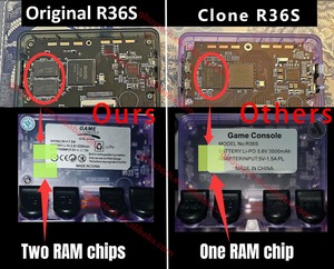 Consola de videojuegos <span class=keywords><strong>Retro</strong></span> R36S, reproductor de juegos portátil de 64GB, pantalla de 3,5 pulgadas, sistema Linux portátil, Mini videojuegos - Product Image 3