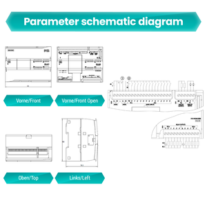 Siemens tedarikçisi 6ES7215-1HG40-0XB0 DC/DC/röle PLC S7-1200 1215C CPU modülü kompakt S7 1200 PLC programlama denetleyici - Product Image 5