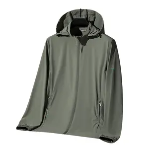 Upf50 + sun-bảo vệ mặt trời bảo vệ quần áo chống UV da áo khoác áo khoác áo giản dị