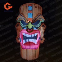 Pilier publicitaire LED gonflable d'extérieur, impression personnalisée, arbre totem publicitaire gonflable, totem gonflable de dessin animé