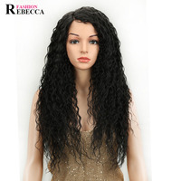 Perruque à lacet frontal en cheveux synthétiques Noble Gold de Alibaba Express, couleur ombrée, longue longueur, ondulation crépue, belle couleur
