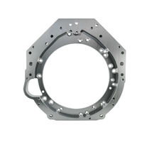 Plaque adaptatrice de boîte de vitesses en aluminium usiné CNC sur mesure