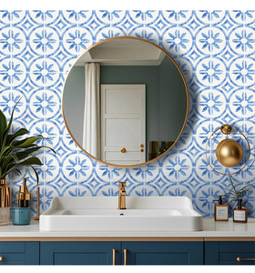 Adhesivo de Pared 3D Moderno <span class=keywords><strong>con</strong></span> Diseño de Cristal, <span class=keywords><strong>Parquet</strong></span> Autoadhesivo Europeo para Decoración de Interiores, Baños y Cocinas - Product Image 6