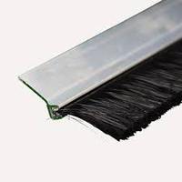 Brosse pour porte de garage double joint