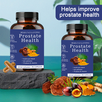 Complément Herbal Best-seller pour la Prostate : Extrait de Palmier Nain et Curcuma, Soutien Urinaire, Santé Masculine, Végétalien, Faible en Gras, 90 Capsules
