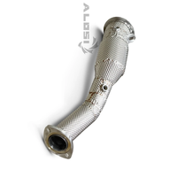 Tuyau d'échappement 8AR-FTS pour Lexus RC200t RC300 2.0T 2015-2021 en acier inoxydable 304 avec bouclier thermique, tuyau turbo haute performance