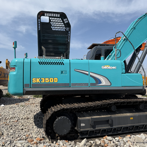 Excavatrice Kobelco Sk350 d'occasion Offre Spéciale fabriquée au Japon Capacité du godet 1,6 mÂ ³ 35TON Le poids en service comprend une pompe à engrenages pour moteur - Product Image 2