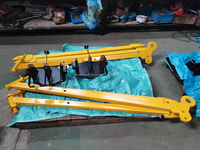 Nouvelles roues de déplacement pour conteneurs ISO ACE et barre de remorquage triangulaire pour tracteur, barre de traction triangulaire en acier, capacité de charge de 30 tonnes