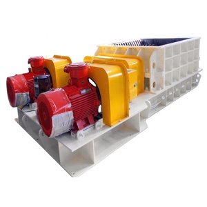 Concasseur à rouleaux à double denture avec boîte de vitesses PLC et moteur AC pour le concassage de charbon, de calcaire et de roche, haute productivité 500t/h - Product Image 1