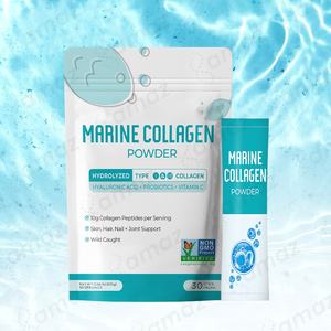 Colágeno Marino Premium OEM de Amaz en Polvo para la Hidratación de la Piel, Proteína de Colágeno de Pescado Puro en Polvo, Suplemento Dietético - Product Image 1