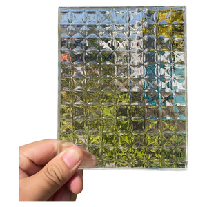 Nhà máy trực tiếp giá gân khuôn mẫu thủy tinh Nước gợn thủy tinh hoa văn pha lê thủy tinh - Product Image 1