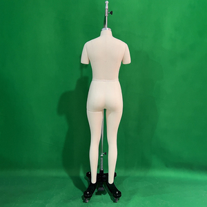 Mannequin de couturière professionnel pour femme, taille américaine 6, en fibre de verre avec base en acier inoxydable, pour vêtements - Product Image 2