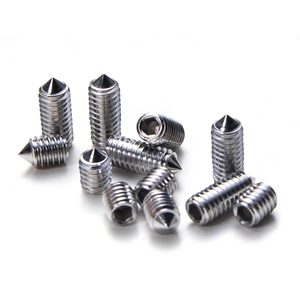สกรูหัวหกเหลี่ยมปลายแหลมสแตนเลส A2-70 SS304 ขนาด M2-M16 มาตรฐาน DIN - Product Image 4