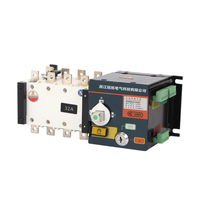 ATS MTQ3-250A Générateur de transfert automatique Commutateur inverseur Double puissance 3P4P Type PC