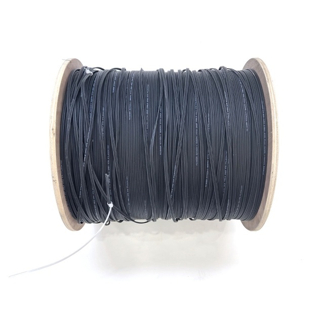 Factory Price FTTH Drop Cable 1km 2km Drum G657A1 Single Mode 1 Core 2 Core Fiber Optical Cable for FTTX Network